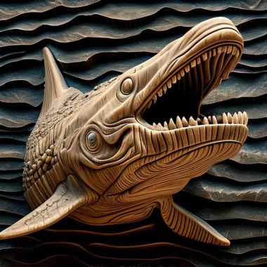 3D model Pliosaurus funkei (STL)